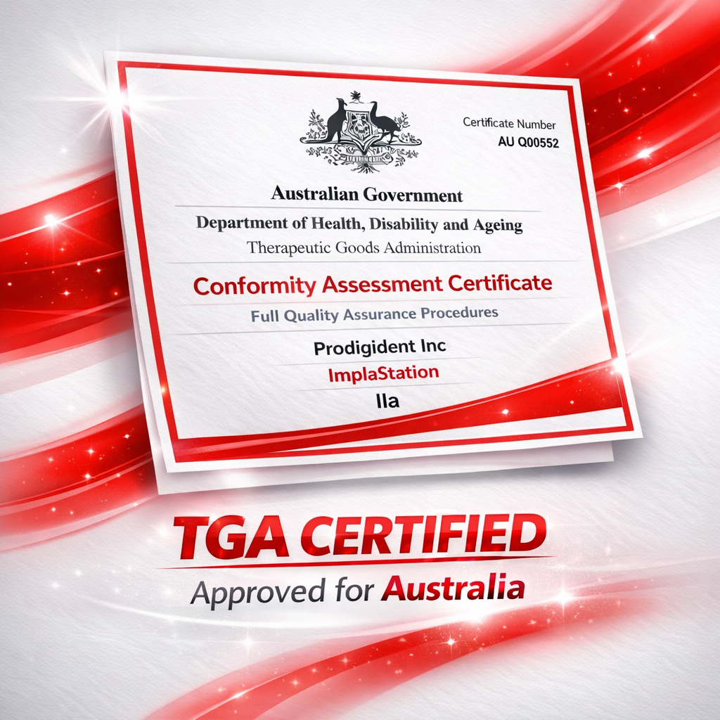 ImplaStation certified as a Class IIa medical device